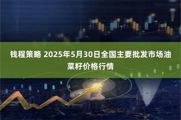 钱程策略 2025年5月30日全国主要批发市场油菜籽价格行情
